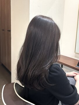 ポピイズ(POPPIES) ロングヘア　レイヤースタイル　【ラベンダー／バイオレット】