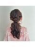 【新規】8:00～10:00　ヘアセット　￥4400　→　￥3800