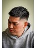 フェードカット＋シェービングなし・眉カットなし￥5,200#那須塩原#フェード