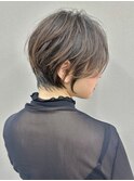ウェーブミディアム似合わせカットメルティカラーショート[池袋]