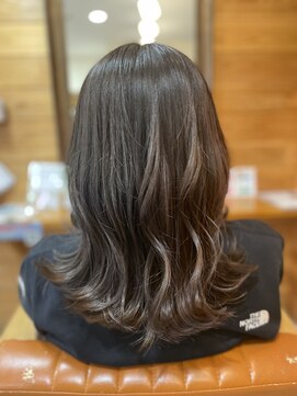 クロック バイ オハナ(Clock by Ohana) ゆるふわ透明感ダークブラウン/地毛風カラー