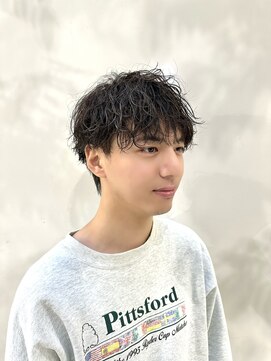 アイドットプラス 札幌大通り(i.+ODORI) メンズ波巻きスパイラルパーママッシュ刈り上げなし