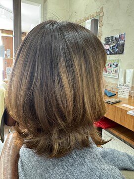 ナチュラルスタイリッシュサロン ヴィホ(natural stylish salon VIHOH) ミディアムボブ