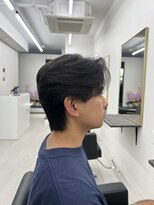 ステージ(STAGE)&nbsp;ダウンパーマ　シャドウパーマ　センターパート