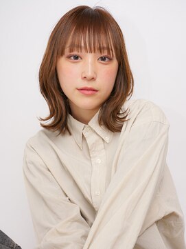 クルー(Creww KYOTO) ゆるめに脱力・外ハネレイヤーミディ