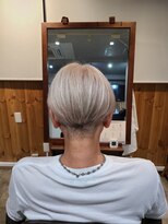 アニュー ヘア アンド ケア(a New hair&care)&nbsp;ハイトーン×ホワイトブロンド