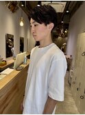林　直人　メンズナチュラルパーマ