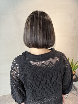 ラノ(LANO) 白髪ぼかしハイライト