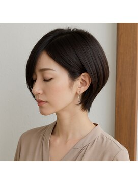 スープレックス ヘアーデザイン(SOUPREX HAIR DESIGN) 美フォルム前下がりショート 20代 30代 40代 50代 60代 学割