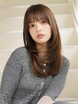 ウル 表参道(HOULe)&nbsp;レイヤーカット 髪質改善  チョコレートカラー  透明感カラー