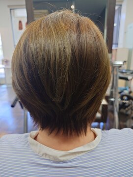 アヴァンス 北花田店(AVANCE) ショート×ベージュブラウン