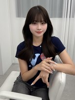 アマトウキョウスマートサロン(AMA TOKYO×Smart Salon) くびれレイヤー/顔まわりカット/レイヤーカット/小顔ヘア