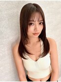 シンプルだから美しい 涼風ストレートヘア 髪質改善