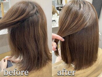 グラフィー(graphy)の写真/<髪質改善>まとまりやすく自然な柔らかさを感じれる【酸性ストレート】導入!ナチュラル&キレイを叶えます♪