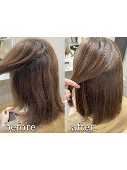 <髪質改善>まとまりやすく自然な柔らかさを感じれる【酸性ストレート】導入!ナチュラル&キレイを叶えます♪