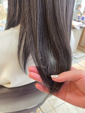 ルページ 千葉(lpage) 髪質改善/顔周りレイヤーカット/グレージュ[千葉/千葉駅]