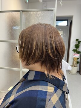 ミオール バイ ココ(MIOR by COCO) ショートウルフ×デザインカラー★