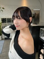 ディフィーノ 青山(DIFINO) 結んでも可愛い顔まわりカット