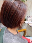 大人ナチュラルショートボブ