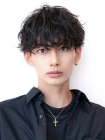 メゾンアルブル 向ヶ丘遊園 登戸(maison ARBLE)&nbsp;メンズサーフカール波巻きツイストスパイラル束感ショートウルフ
