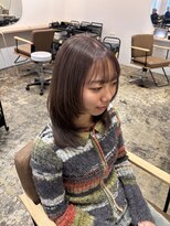 ユッカ 梅田(YUCCA)&nbsp;【YUCCA】大人可愛い/ミディアム/chocolate beige