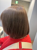 ベルベットヘア 千早店(Velvet hair)&nbsp;プレミアム髪質改善カラー×ミルクティーグレージュ♪