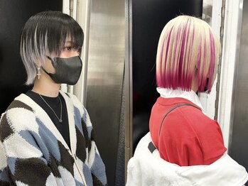ホワイト 梅田(white)の写真/【梅田駅3分】360度どこから見ても綺麗。大人気のウルフもお客様に合わせたスタイルをご提案します♪