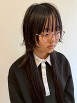 エール 生駒(aile Total Beauty Salon)&nbsp;ウルフカット顔まわりレイヤー小顔