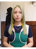 グッドフェローズ キタホリエ(GoodFellas kitahorie)&nbsp;レイヤーとインナーカラーが映えるハイトーンスタイル