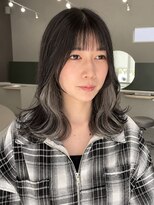 ルトワフクロマチ(Lutowa Fukuromachi)&nbsp;ダークパープル/ナチュラルショート/夏のヘアアレンジ/袋町