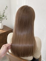 テーラヘアー 我孫子店(TELA HAIR)&nbsp;【透明感美髪】ベージュブラウン×艶ロング
