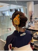 シニヨンアレンジ
