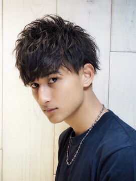 ネイビー(NAVY) 【NAVY】エターナルスパイクマッシュ 2ブロックネープレス