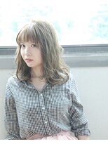 ヘア アンドメイク キヨシ(Hair and Make kiyoshi)&nbsp;kiyoshi/ナチュらル　＊ベージュブルー　シースルーバング＊