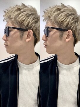 ディバイス(Device) 【メンズ専用/Device】外国人風カラー+カット