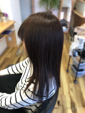 ヘアードクター アソウ(Hair dr 麻生) drベースメイクでツヤツヤストレート