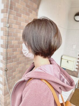 ヘアースイッチ(HAIR SWITCH) グレージュショートボブ
