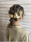 編みおろしアレンジ