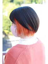 ビアージュ(Viage)&nbsp;#インナー #オレンジカラー #ショートボブ #ショートインナー