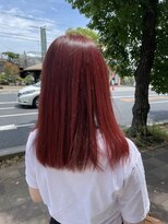 ルラン(RuLaN) ブリーチなしのチェリーレッド