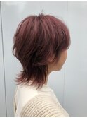 ダブルカラーピンクベージュケアブリーチハイトーン髪質改善