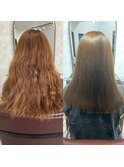 髪質改善ナチュラルストレート