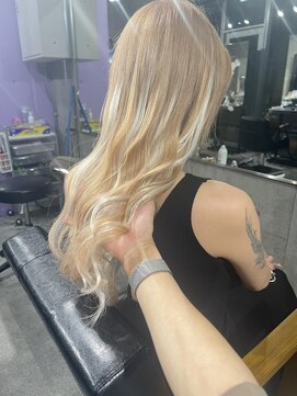 ラヴィキョート(Lavy kyoto) エクステハイライト　ミルクティー×ホワイト◎60枚