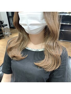 スノードロップ 高円寺店(Snowdrop) 前髪/マチルダボブ/ピンクベージュ/インナーグレージュ