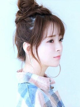 ヘアカフェ アティス(hair cafe Atease) ★ゆるふわ団子