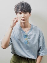 ヒトワ(hitowa)&nbsp;ニュアンスマッシュ/くせ毛風パーマ/ナチュラルアッシュ/日吉