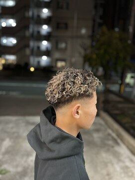 タイドヘア 茨木店(TIDE HAIR) フルメッシュパーマ