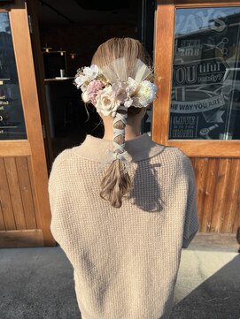 アム(am) 成人式ヘアセット