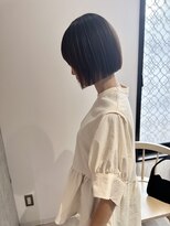 ヨーク(YOKE)&nbsp;YOKE 切りっぱなしボブ髪質改善大人ボブ縮毛矯正さら艶