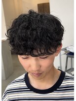 スイッチ(men's SWITCH)&nbsp;大分メンズ波巻きスパイラルパーマ刈り上げショートレイヤー